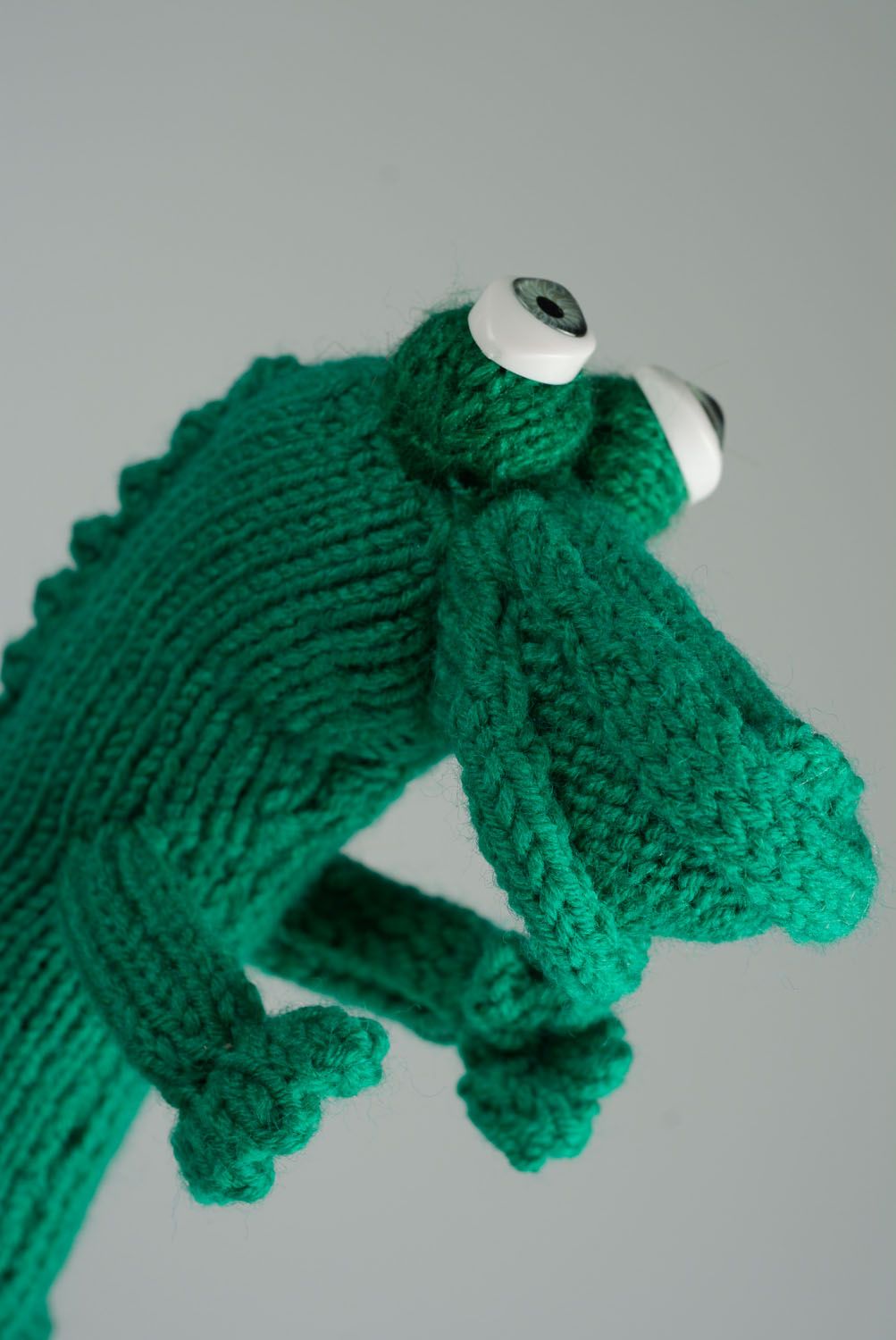 Crochet toy Cheerful Crocodile photo 3