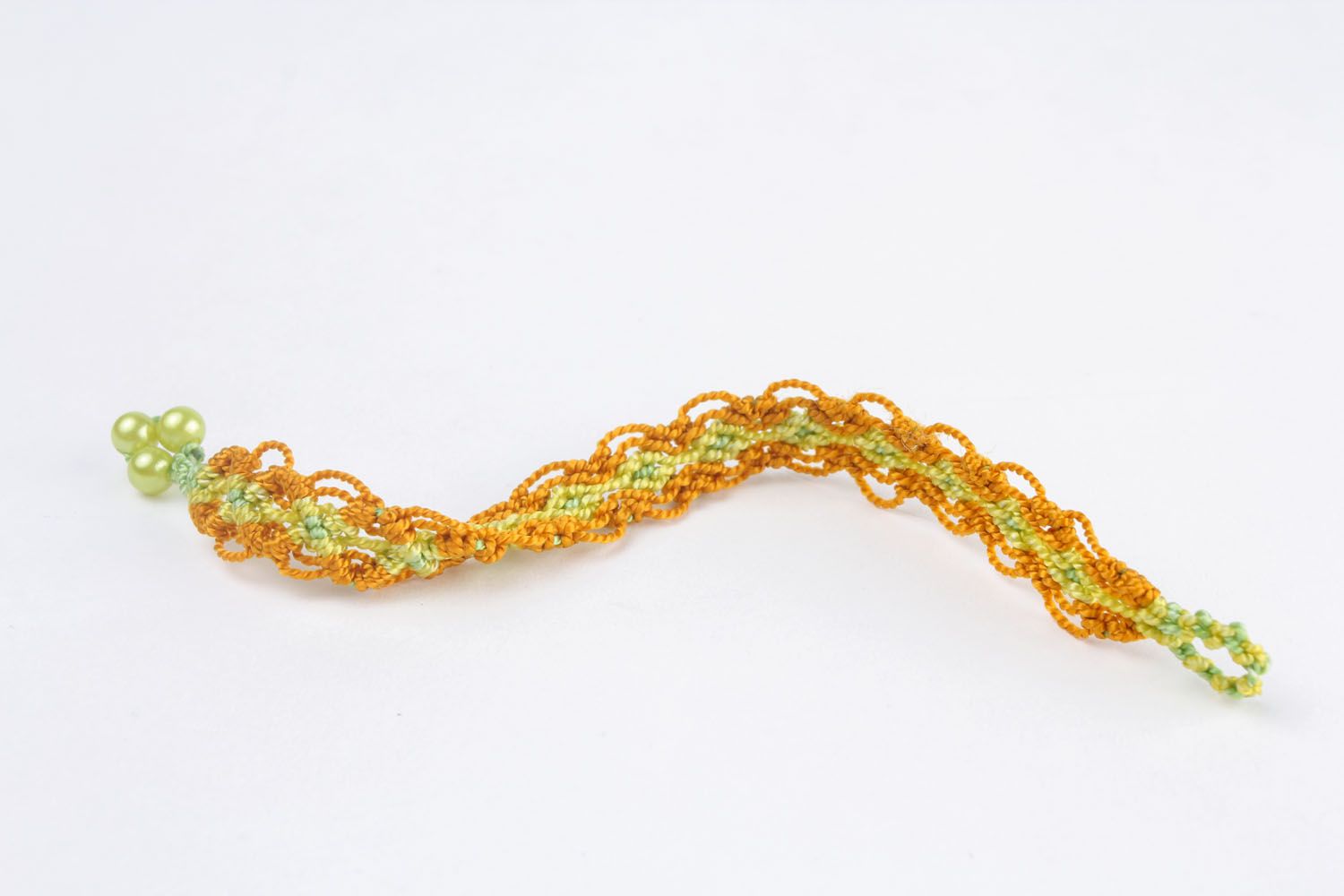 Thin macrame bracelet  photo 5