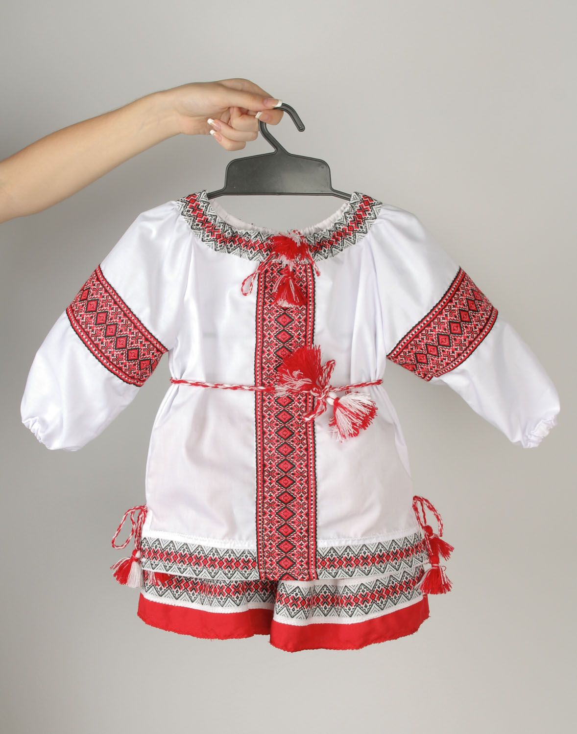 Национальный украинский костюм для девочки фото 2