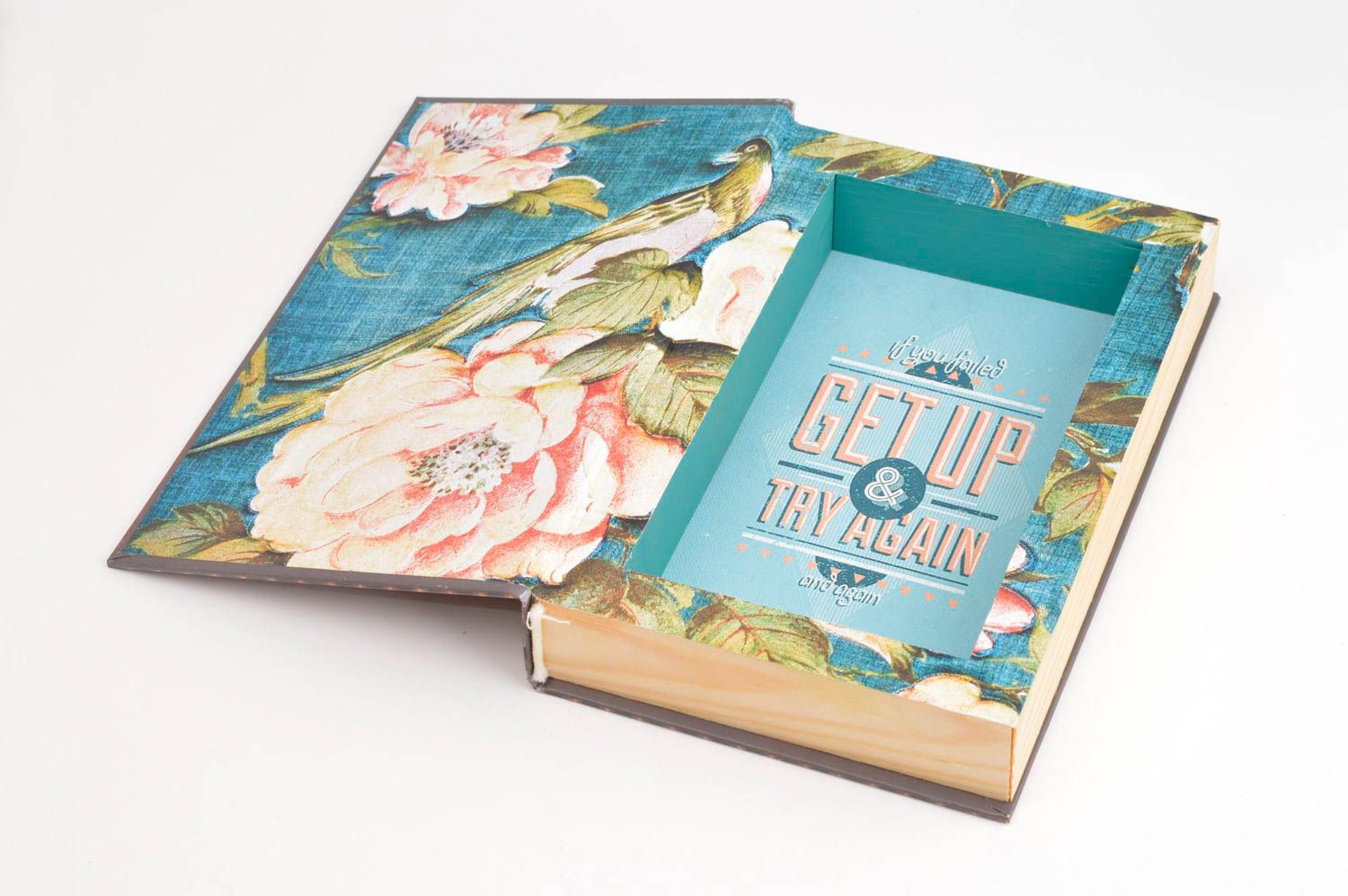 Handmade box unique gift decorative item jewelry box wood application wooden box photo 5