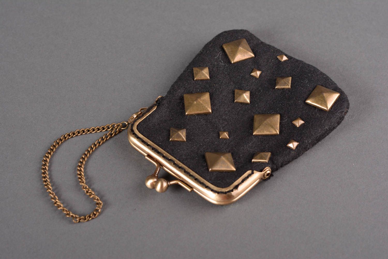 Handmade woolen wallet  for women evening purse stylish handbag ladies purse photo 5