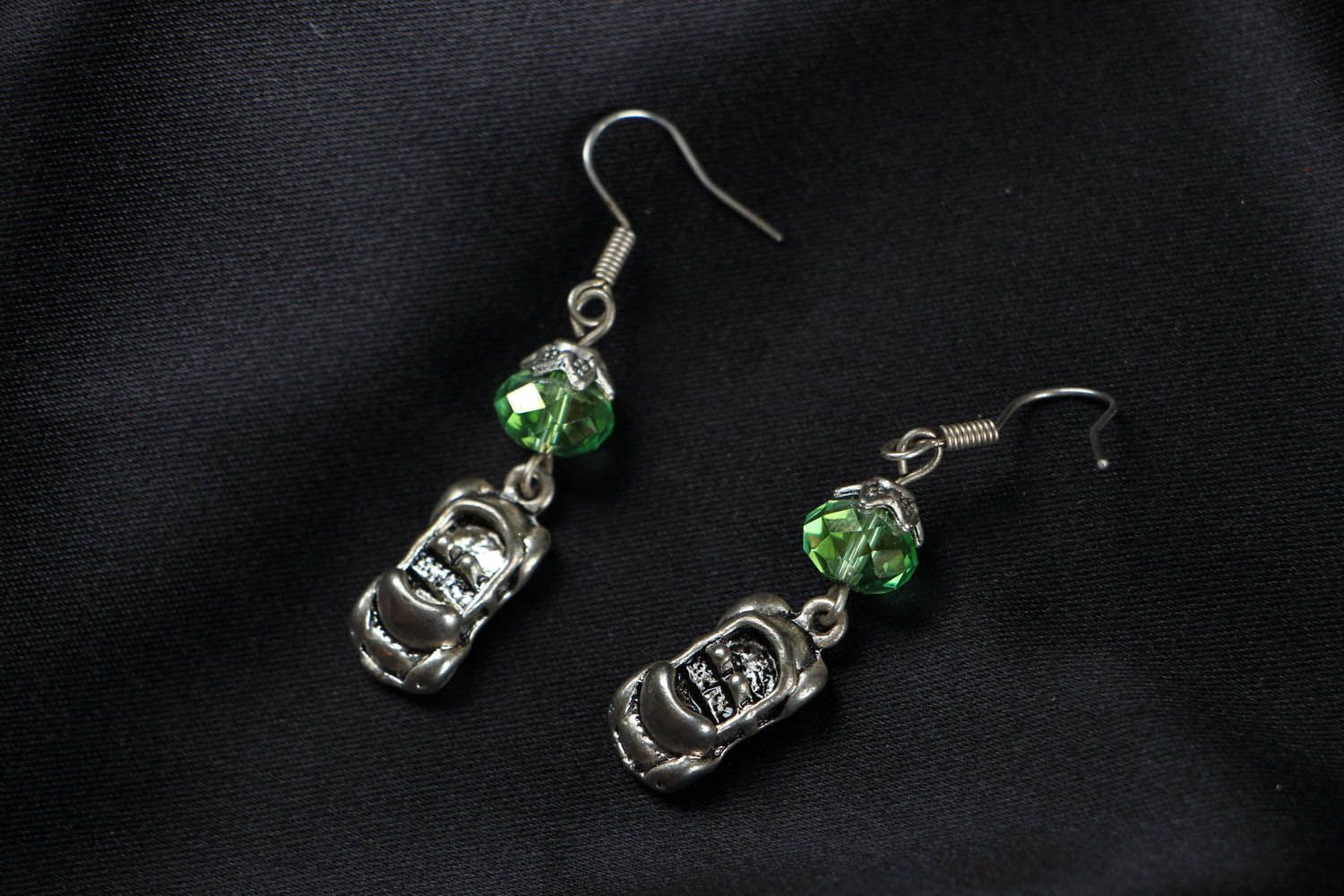 Crystal earrings photo 1