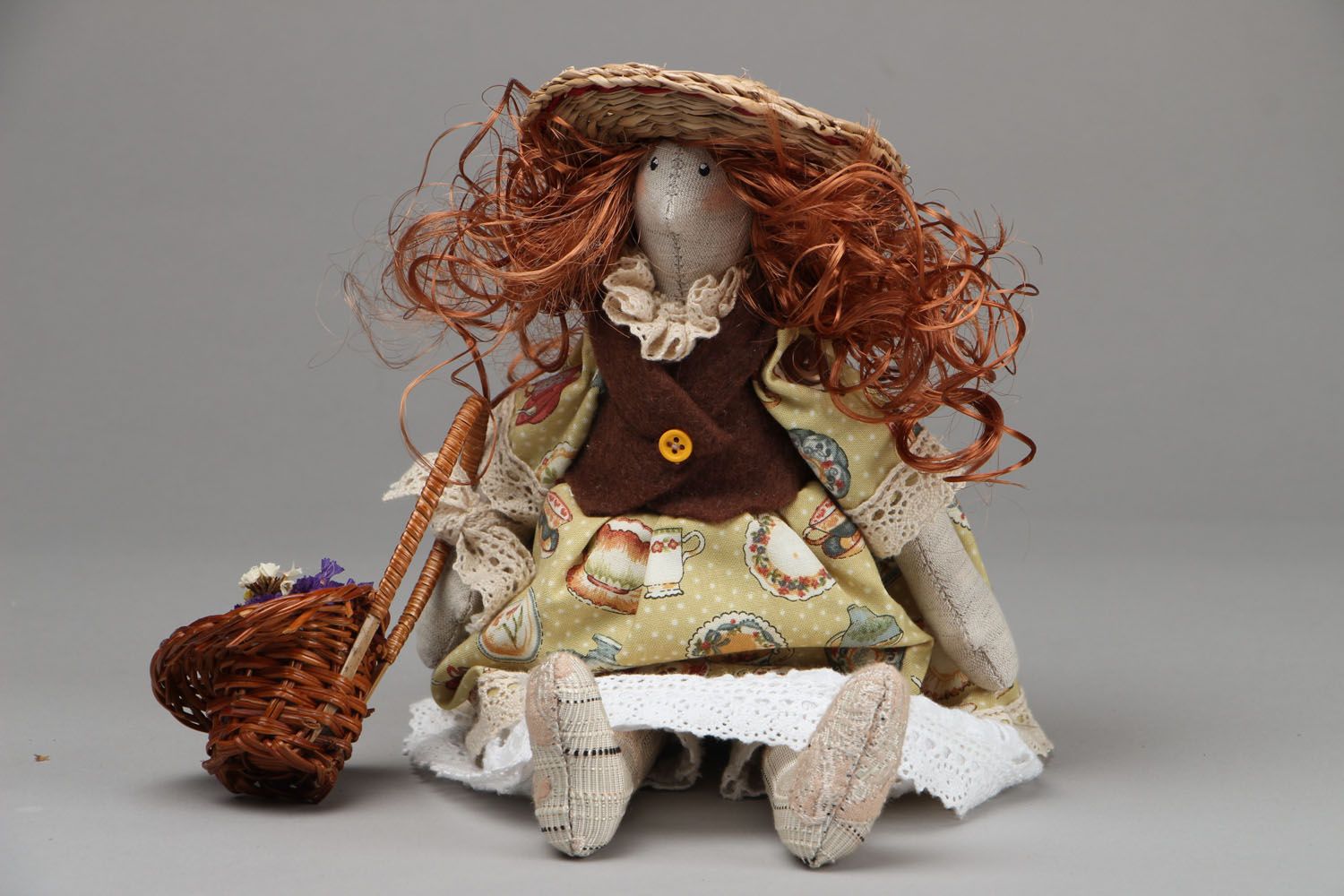 Мягкая игрушка Кукла-домовушка  фото 1