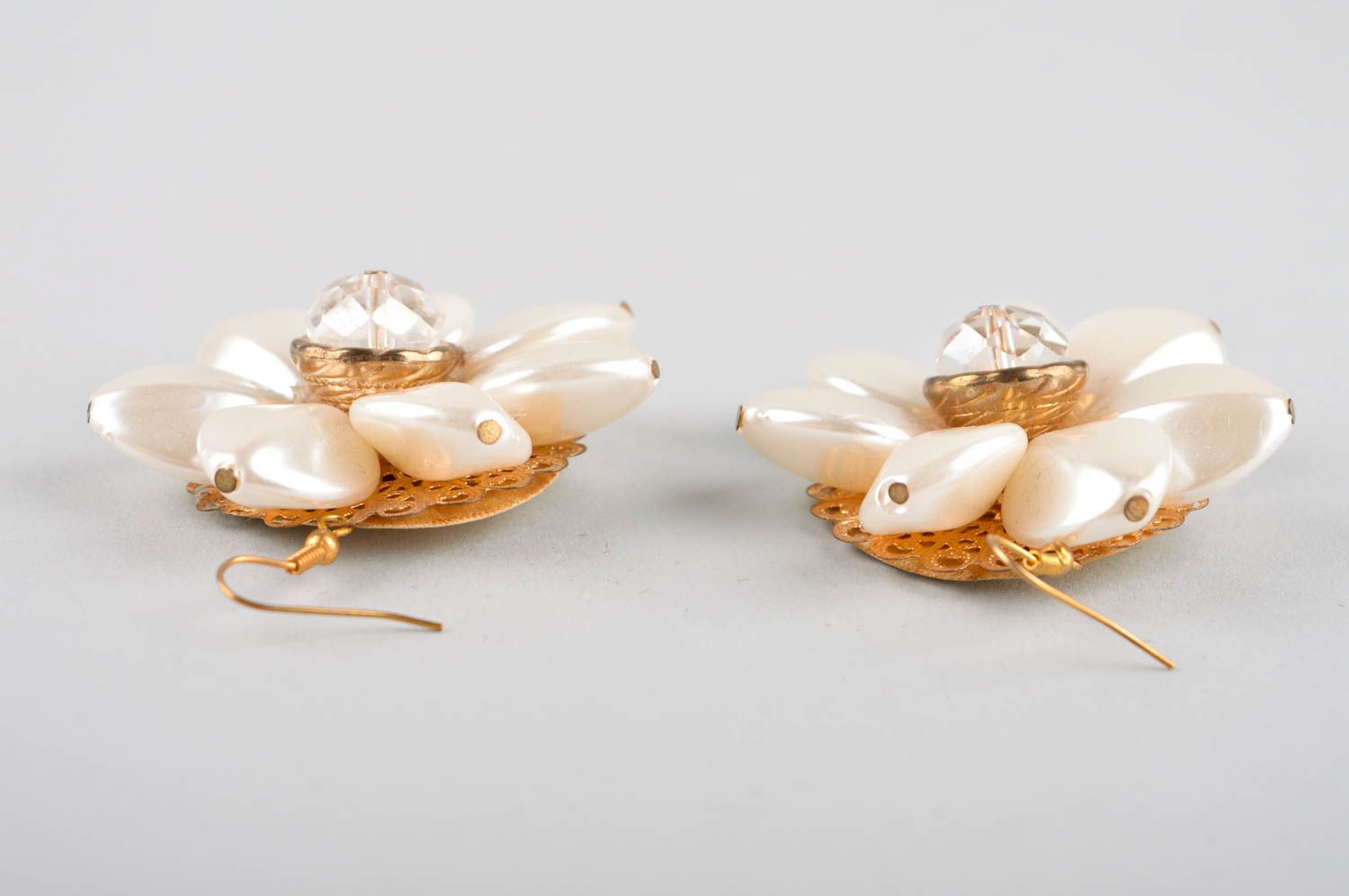 Flower earrings for women handmade earrings with charms fashion earrings photo 5