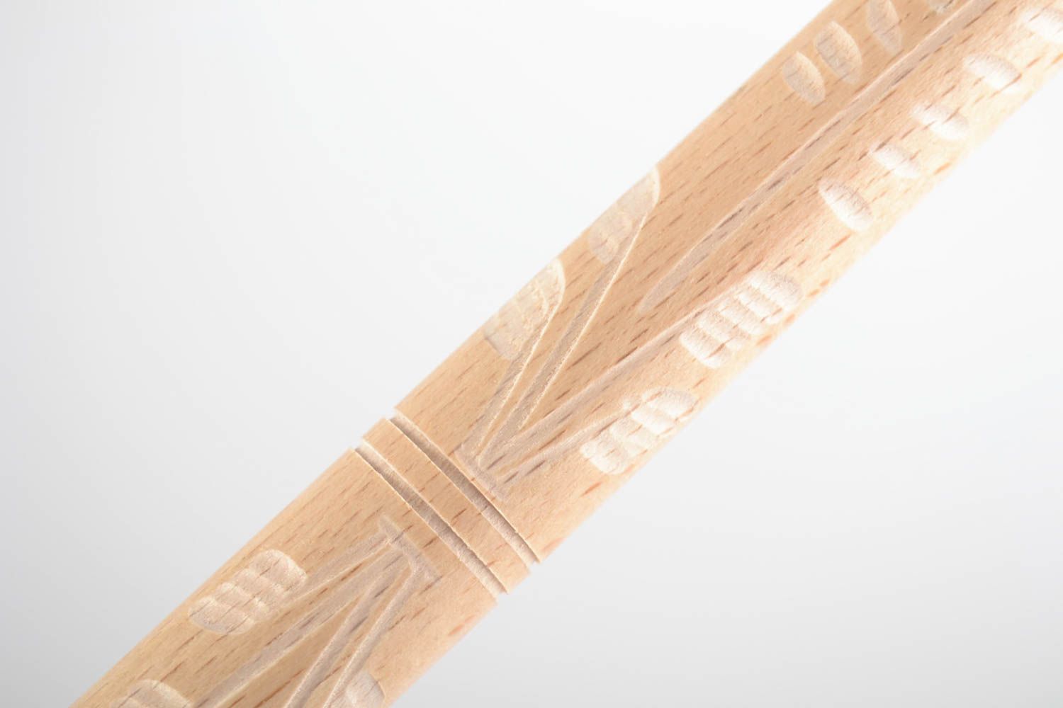 Canne de marche faite main en bois originale laquée accessoire pour homme photo 4