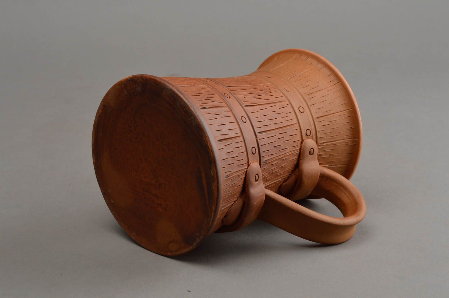 Beautiful handmade ceramic beer mug clay beer mug ideas handmade pottery photo 4