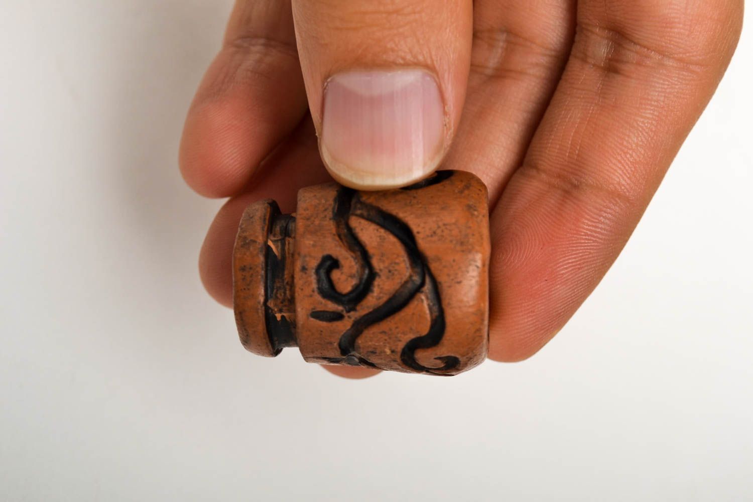 Shisha Tonkopf handgemachte Keramik Shisha Zubehör Geschenk für Männer Souvenir foto 2
