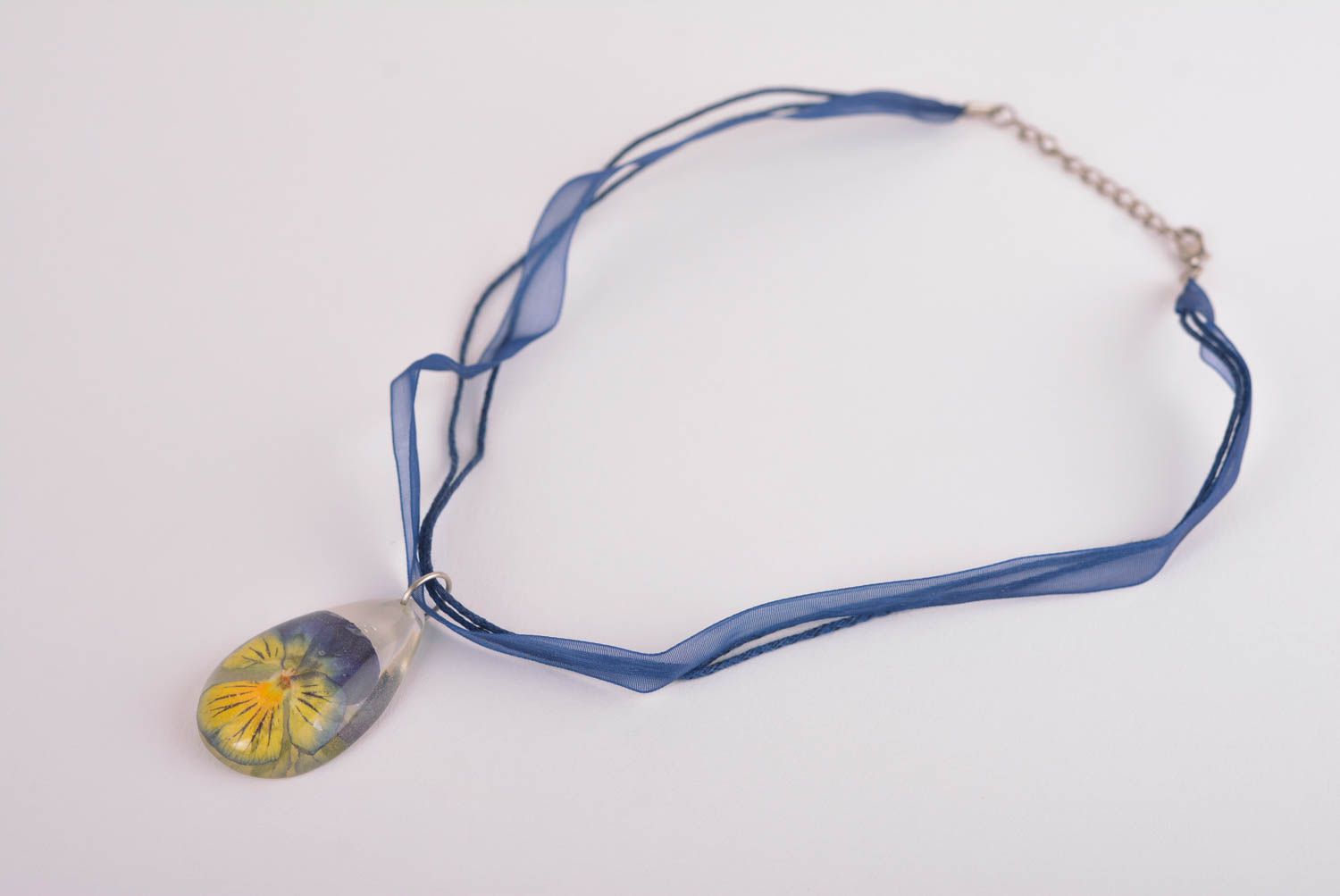 Handmade pendant unusual pendant designer accessory epoxy resin accessory photo 2