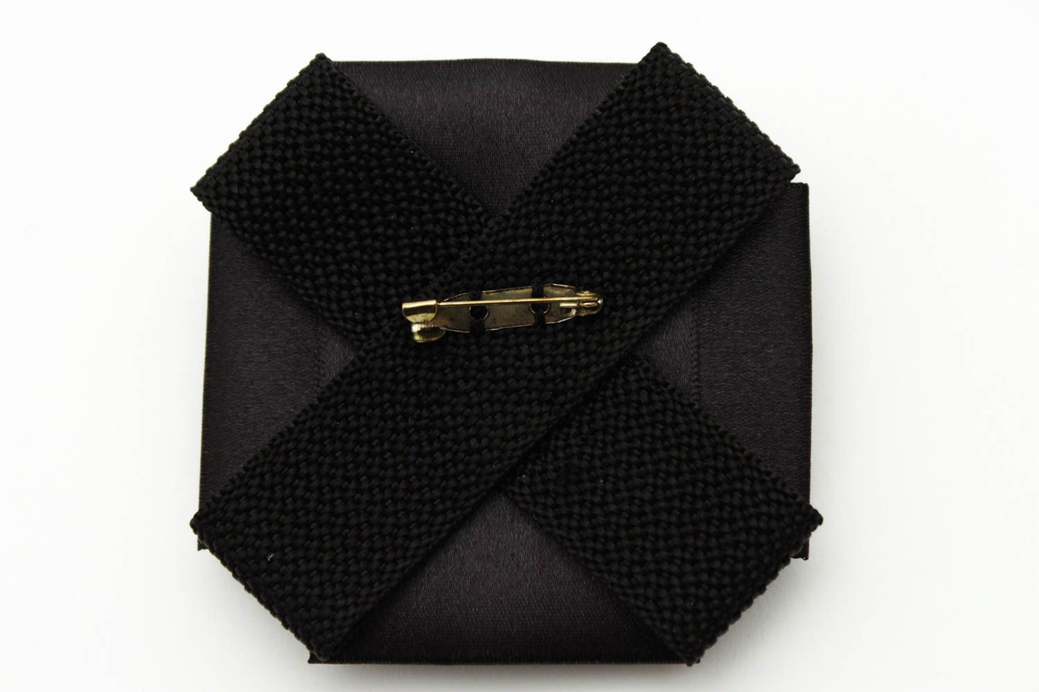 Schmuck Brosche handmade Geschenk für Frauen Designer Accessoire schwarz schön foto 5
