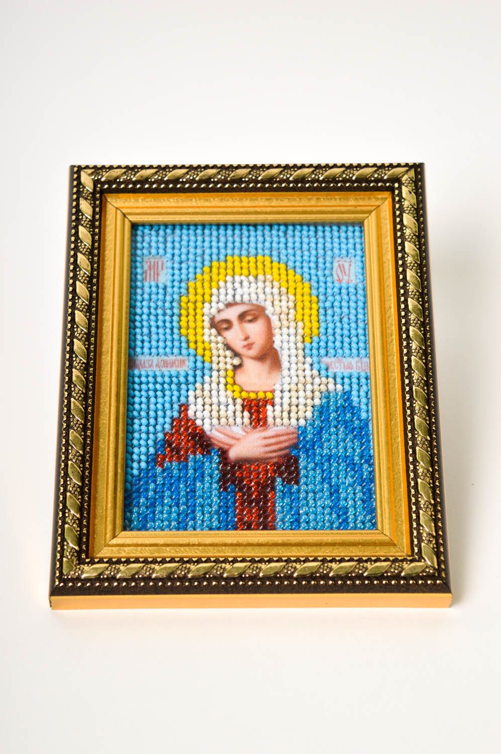 Икона ручной работы семейная икона Божья Матерь православный подарок на праздник фото 2