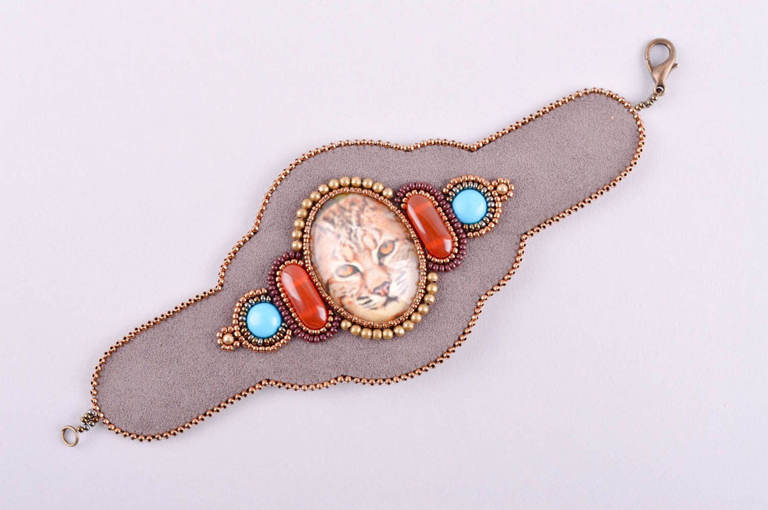 Handmade Armband Damen Schmuck für Frauen Modeschmuck Armband breit exklusiv foto 5