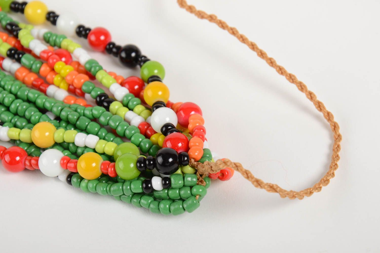 beaded necklace handcrafted jewelry beaded jewelry women accessories  photo 5