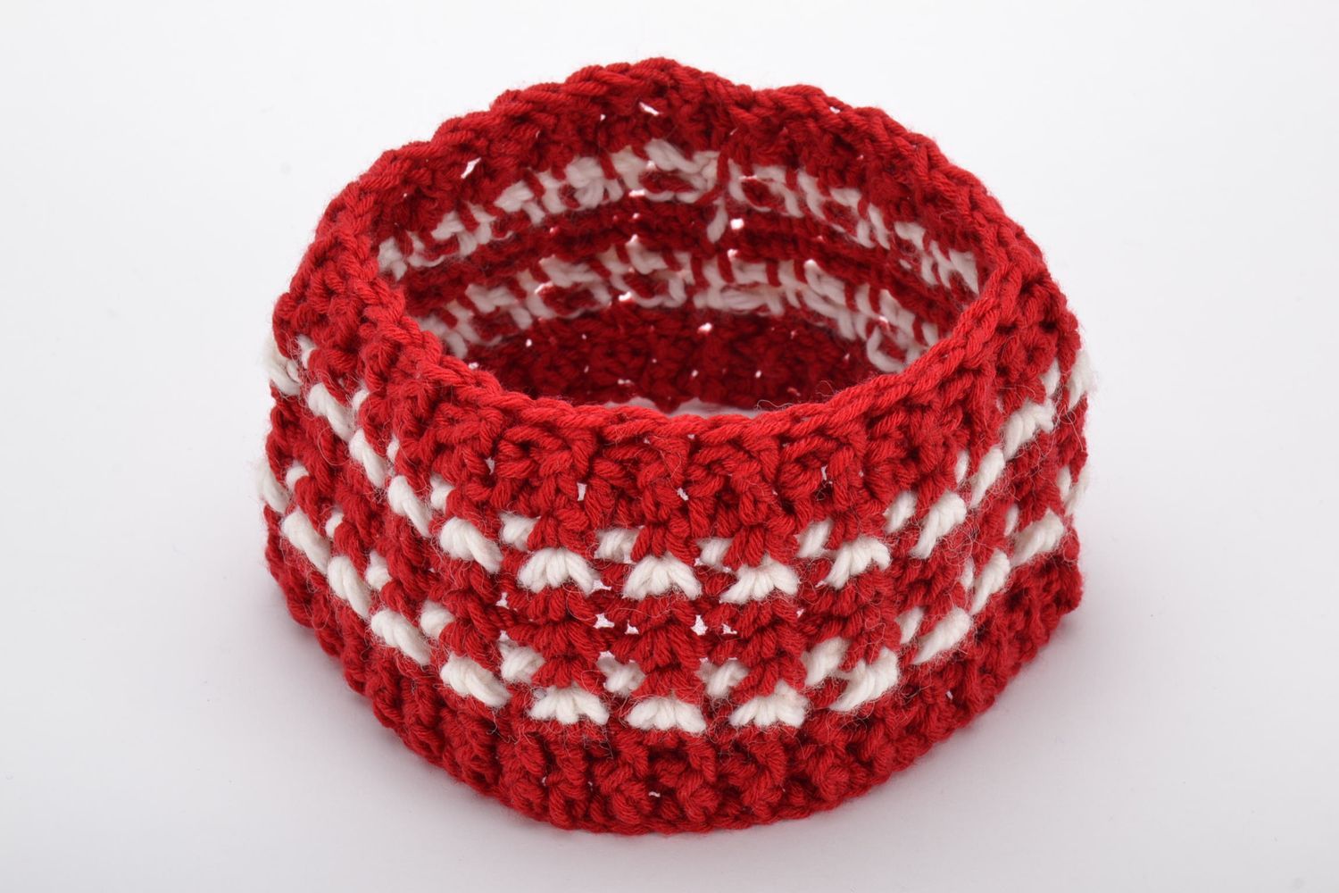 Warm crochet headband photo 4