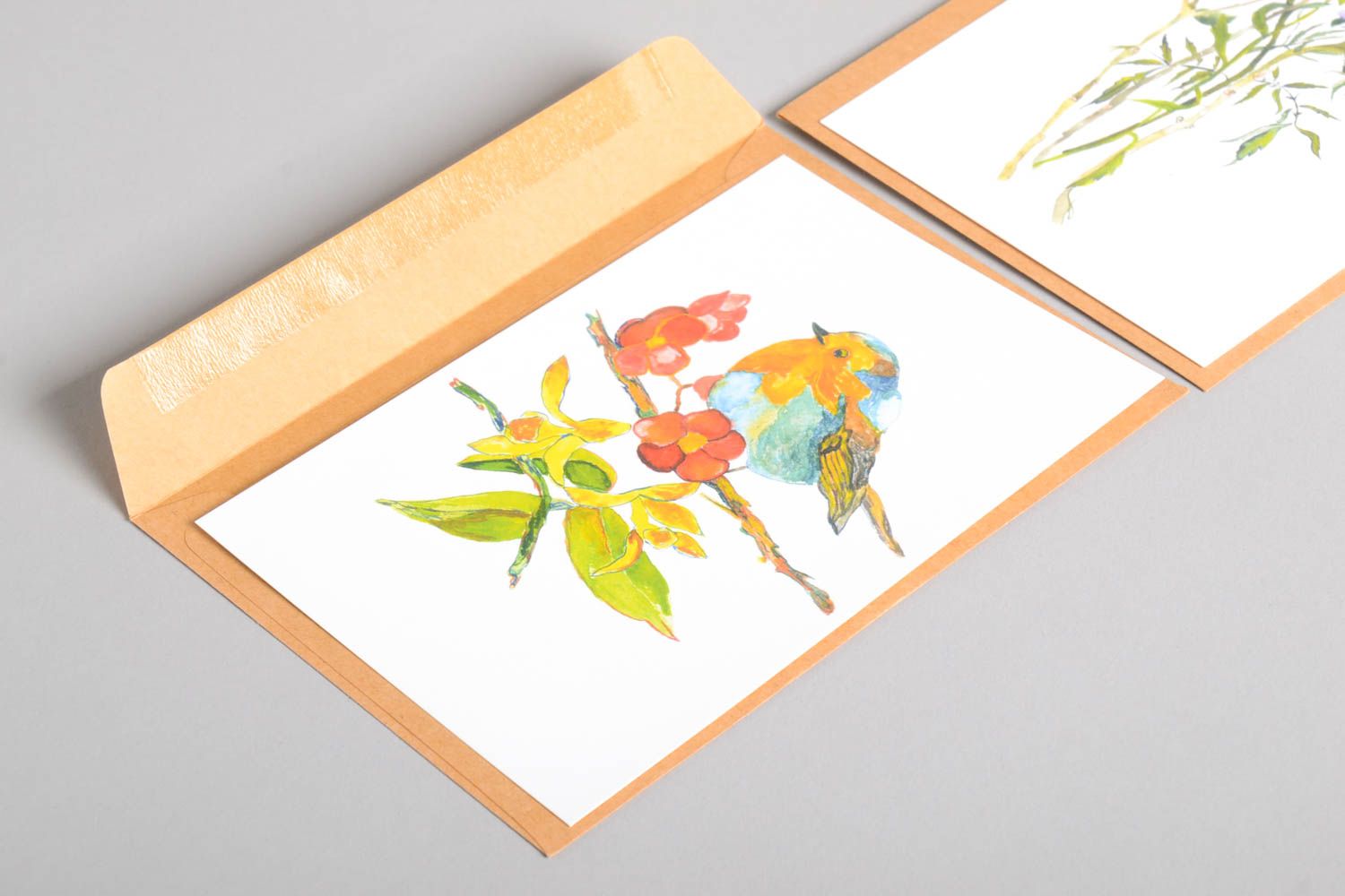 Design Grusskarten handmade Künstler Karten originelle Geschenke mit Umschlägen foto 5