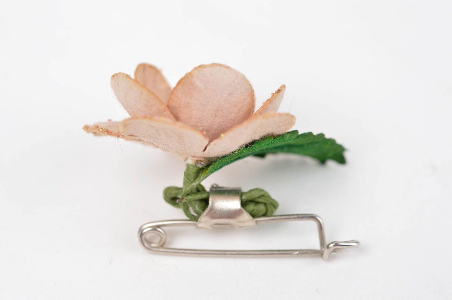 Handmade flower brooch paper brooch jewelry designer accessories for girls photo 3