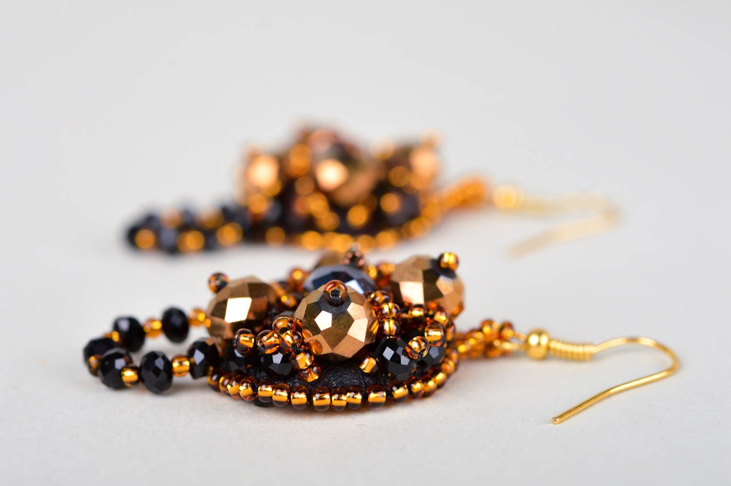 Handmade Ohrringe Juwelier Modeschmuck Designer Schmuck Geschenk für Frauen bunt foto 4