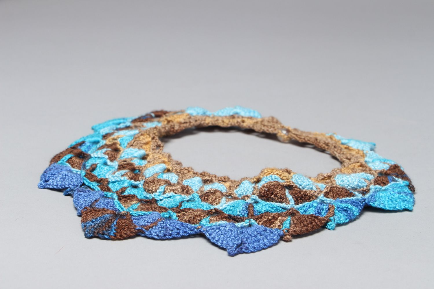 Handmade Collier aus Textil  foto 3