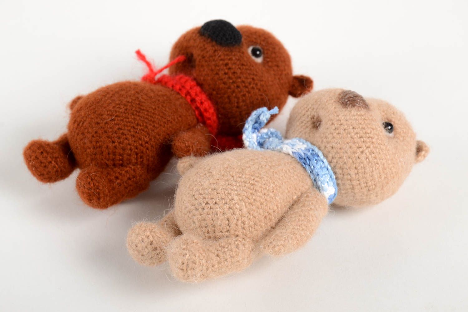 Hand-crocheted stuffed toy handmade soft toys bear toys for children and decor photo 5