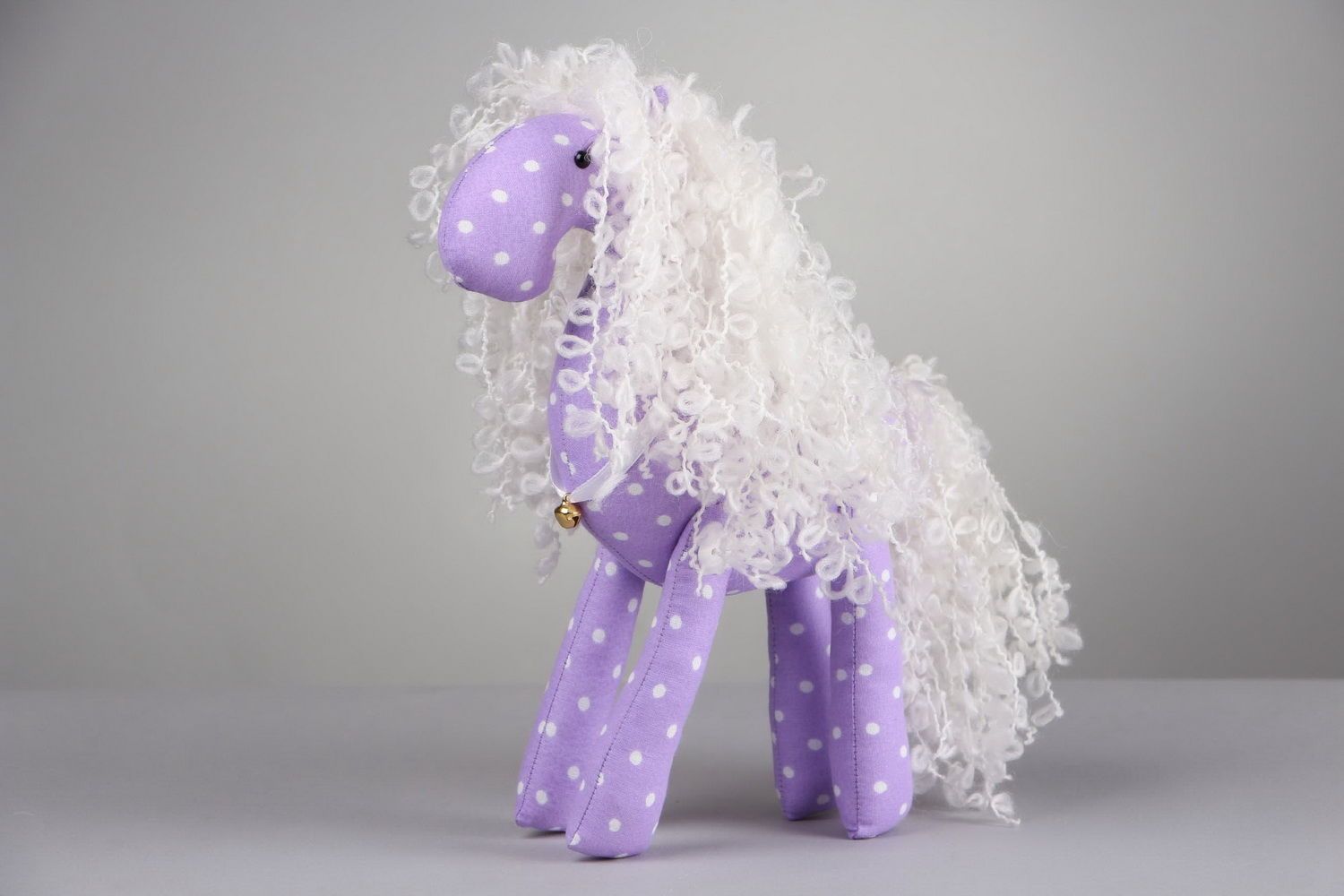 Игрушка Лошадь фиолетовая фото 1