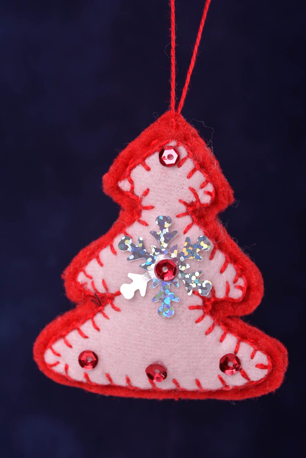Adorno navideño casero hecho a mano elemento decorativo regalo original foto 3
