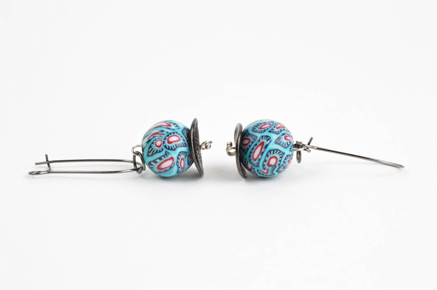 Fashion earrings handmade jewelry designer accessories plastic jewelry photo 2