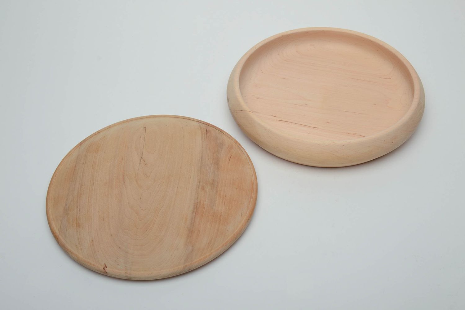 Pieza de madera para decorar, caja redonda foto 3