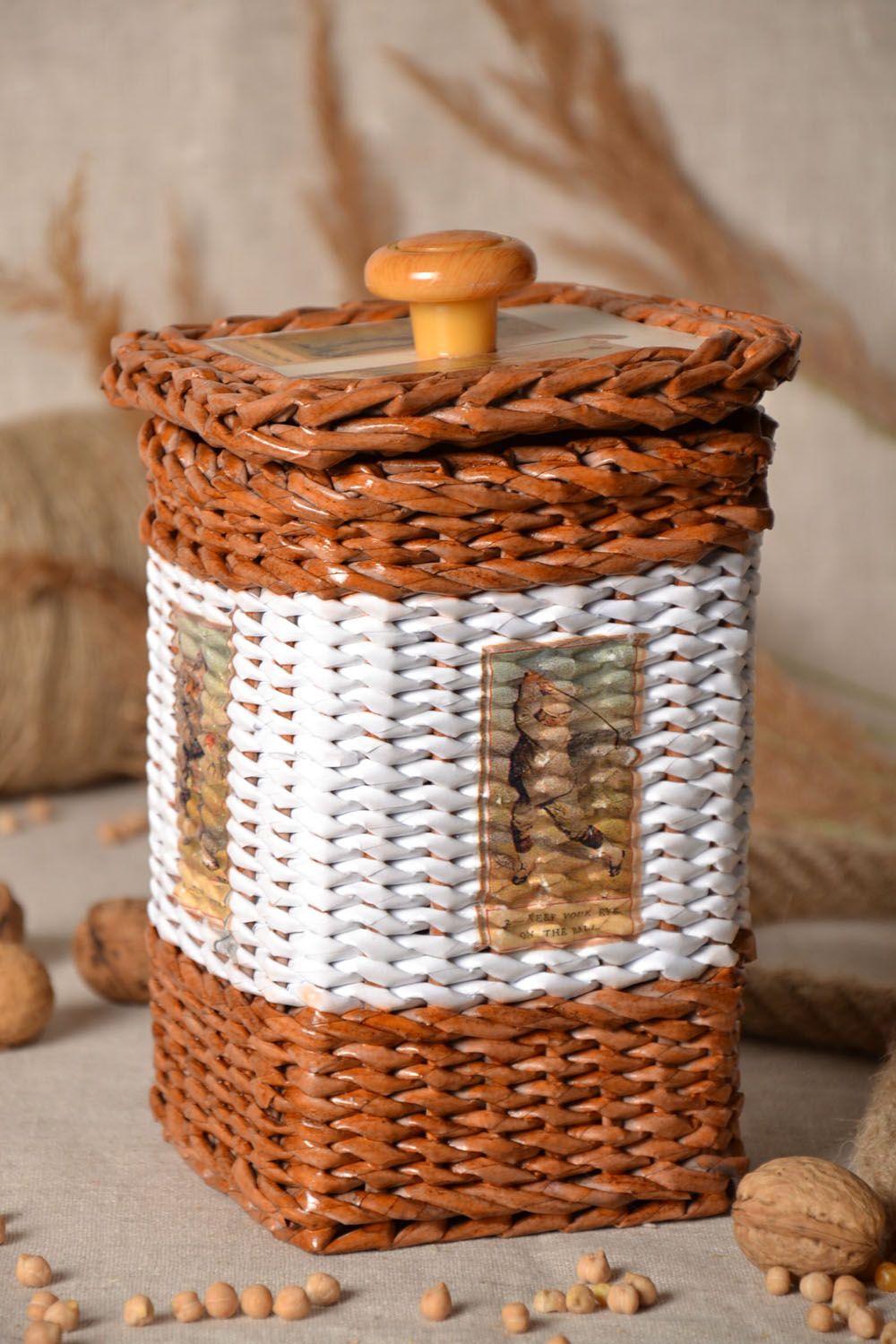 Homemade basket for small things photo 1