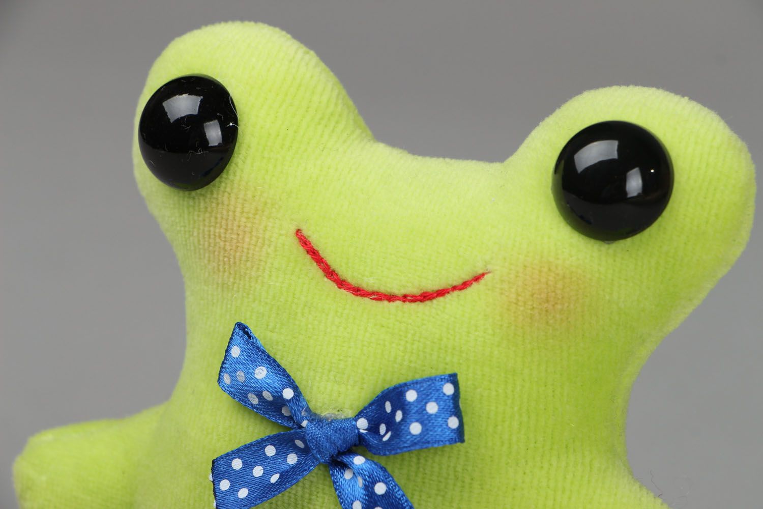 Soft fabric toy Frog photo 2