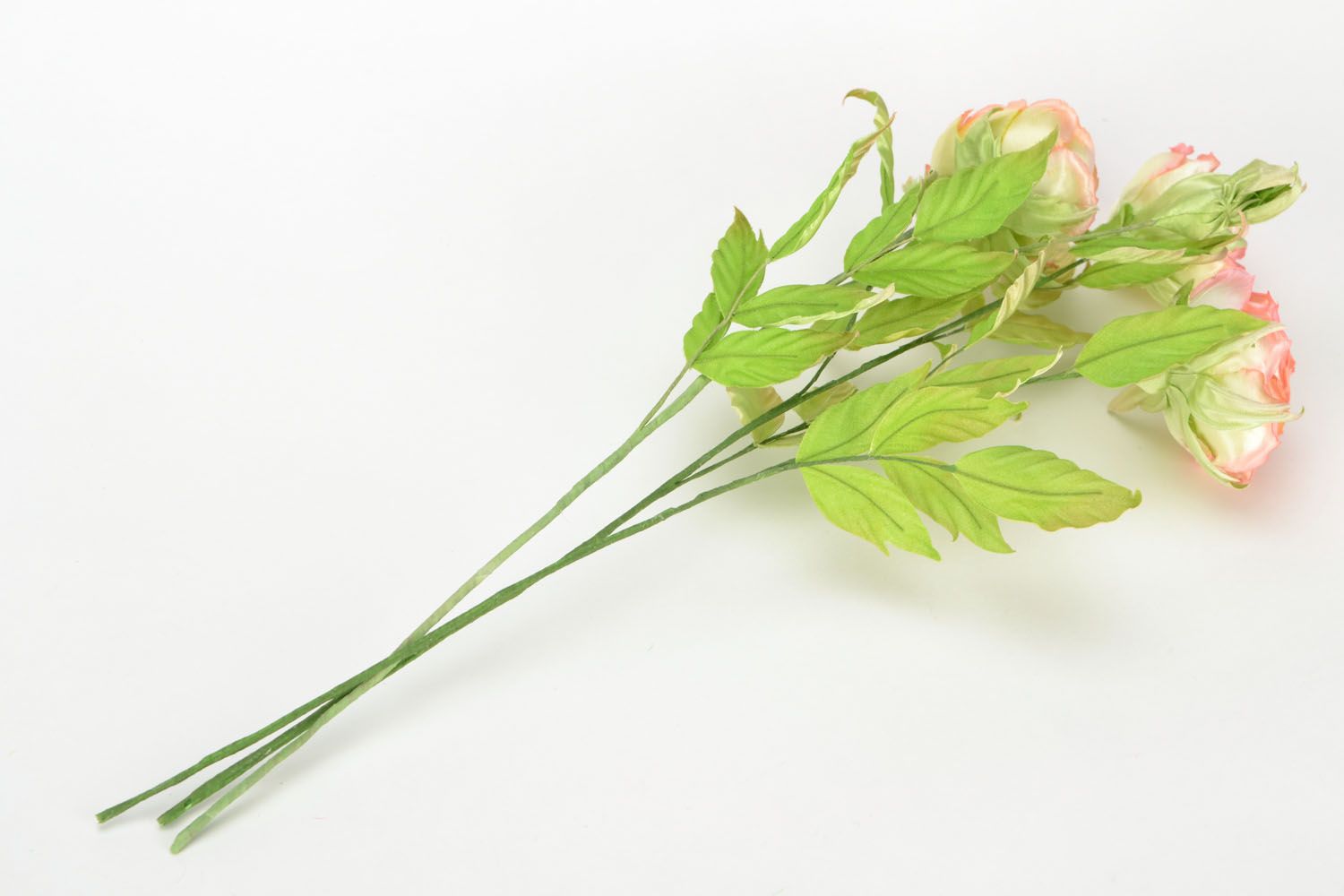 Roses artificielles mariage décoration faites main photo 4