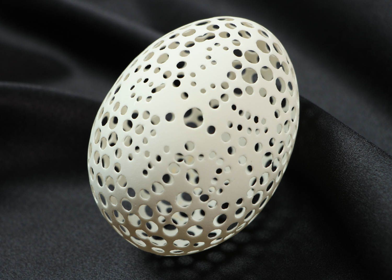 Huevo decorativo de ganso foto 4