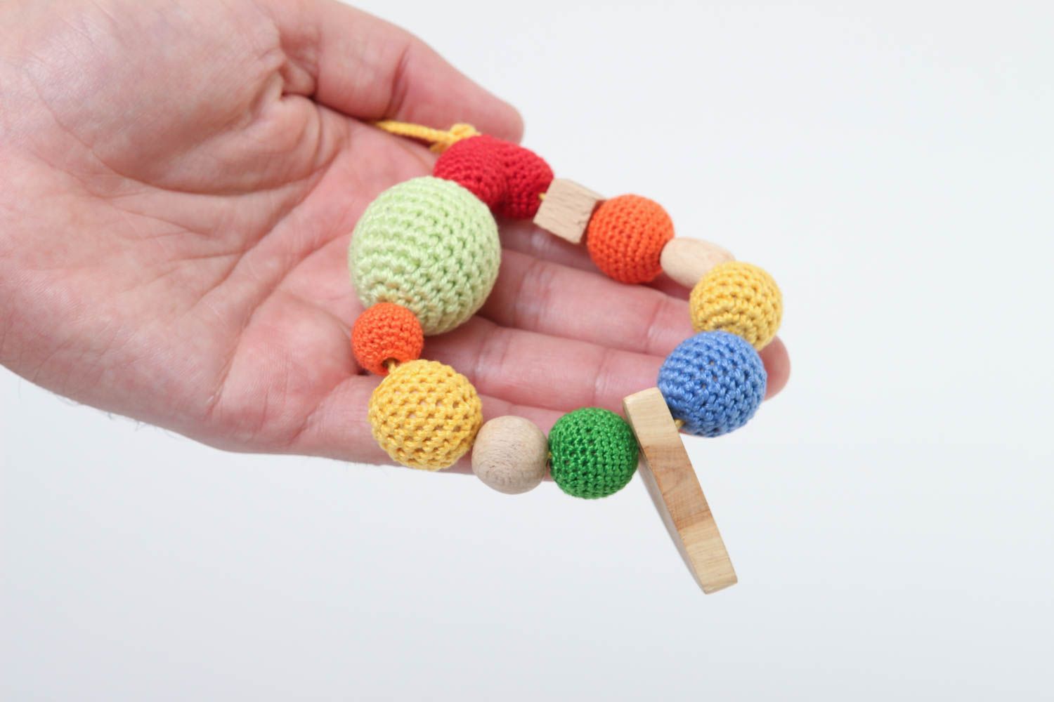 Handmade toy for newborns unusual eco friendly toys stylish present for kids photo 5