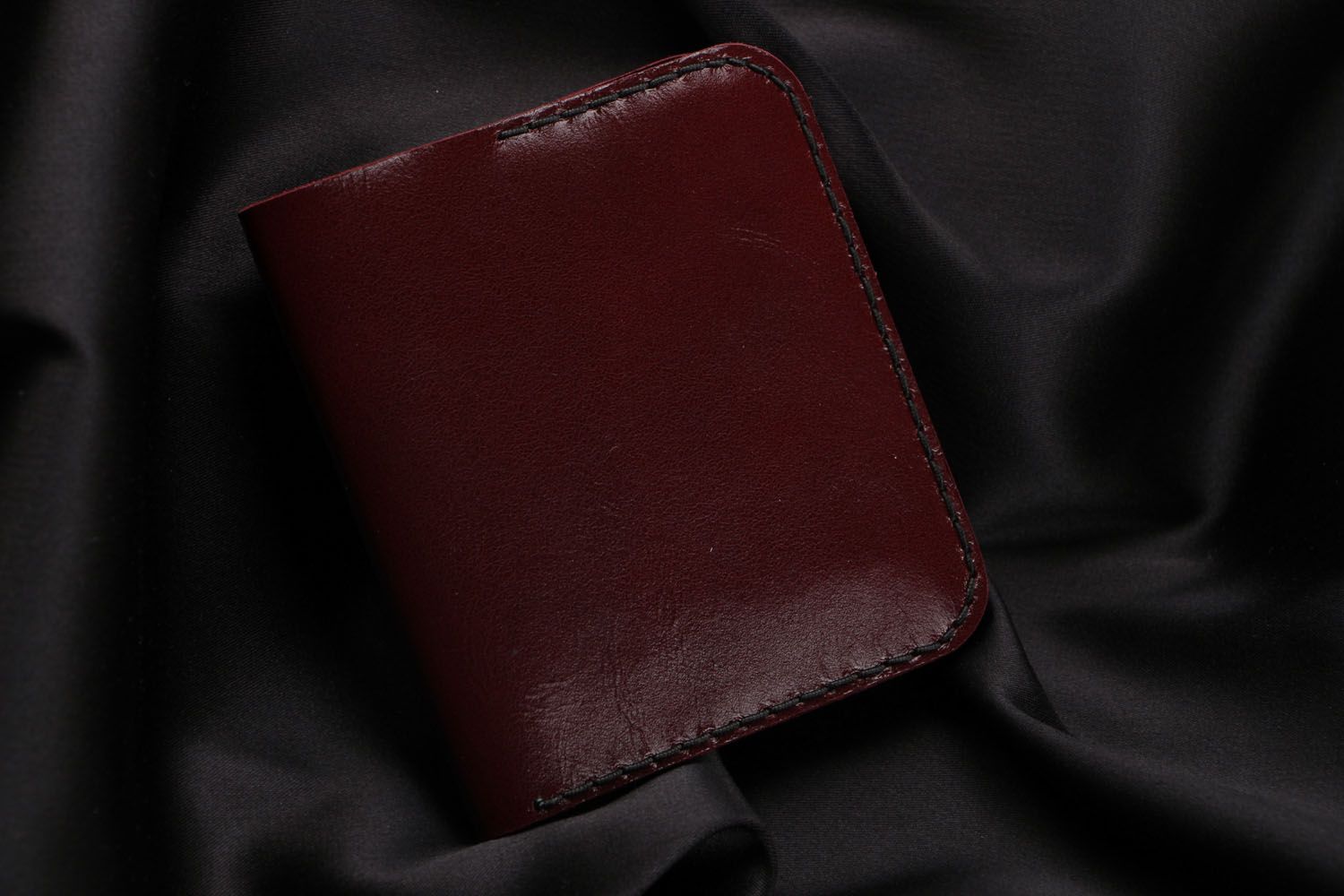 Leather wallet for men photo 1