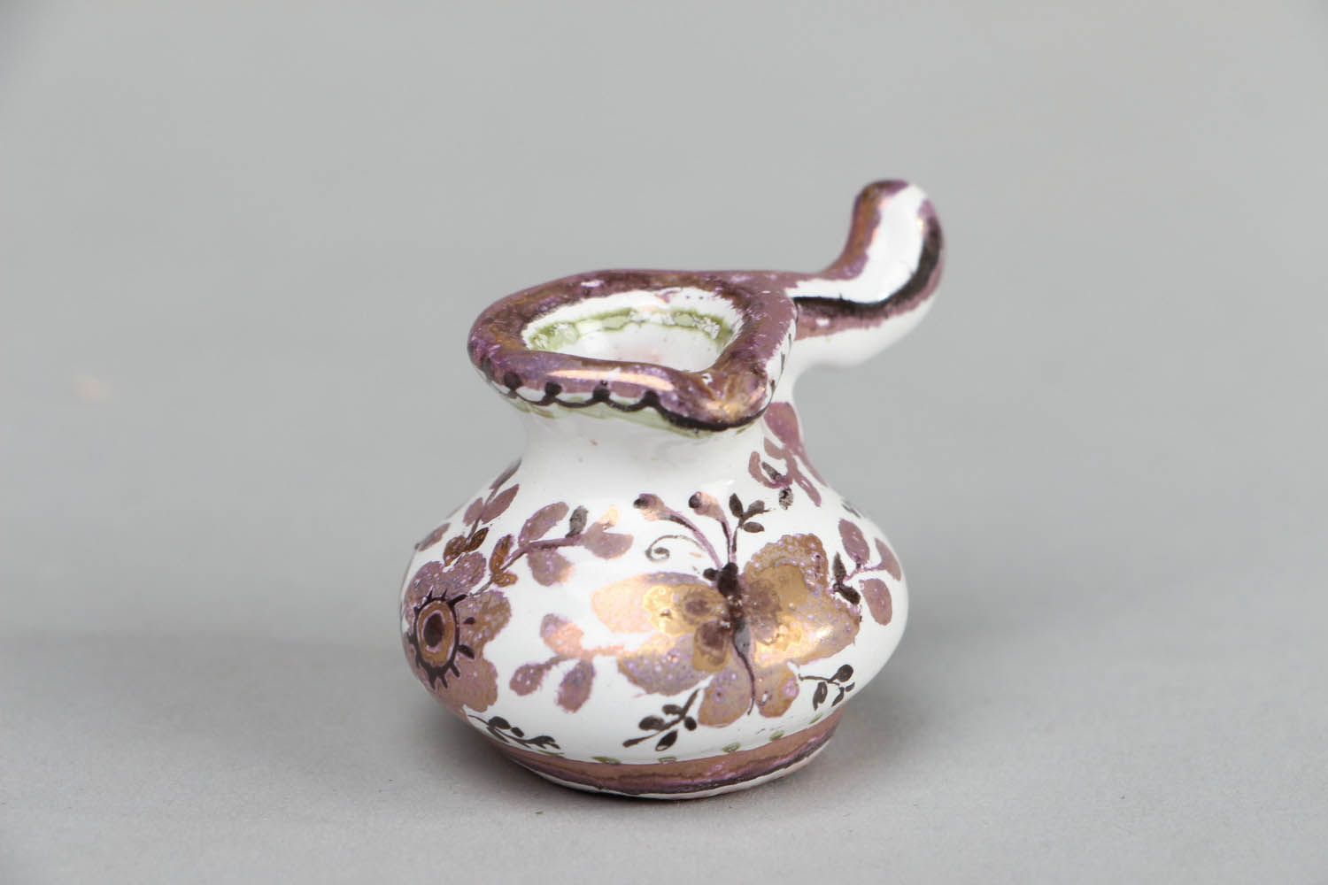 Decorative ceramic cezve photo 1