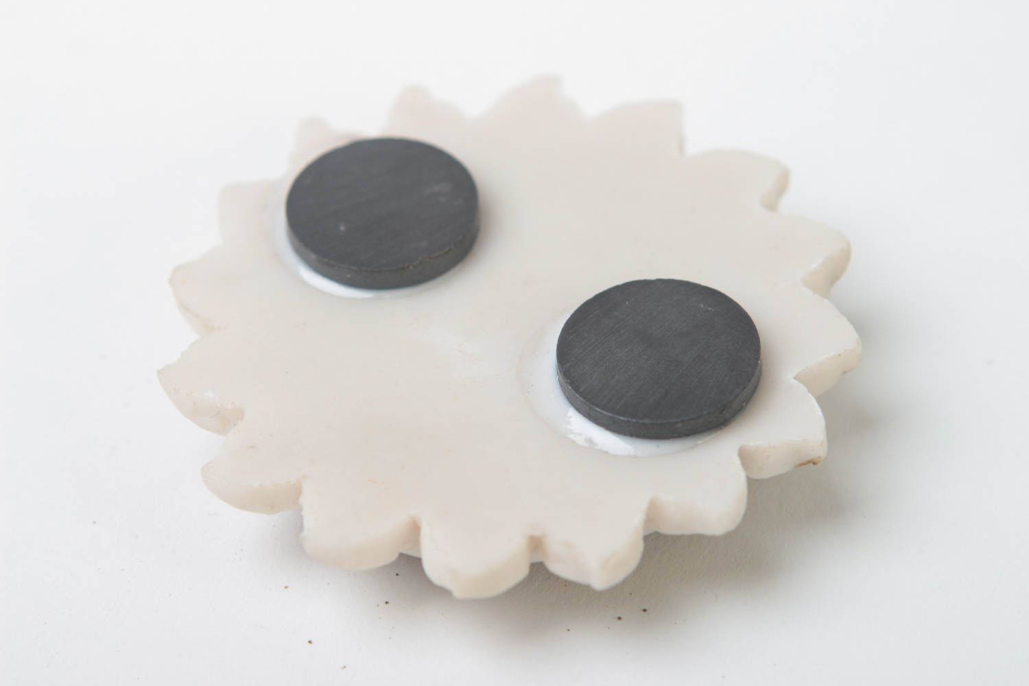 Handmade Deko Kühlschrank Magnet Schutz Amulett Ethno Deko aus Polymerharz  foto 4