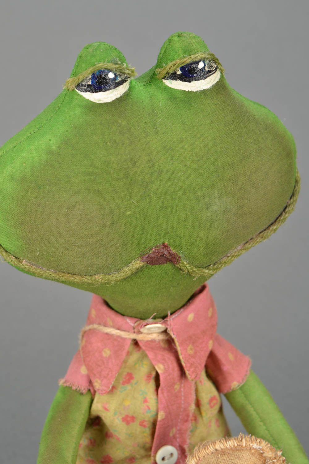 Soft primitive toy Frog photo 4