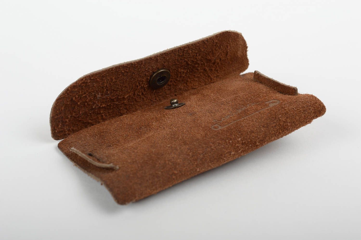 Кошелек ручной работы кожаный кошелек аксессуар из кожи оригинальный красивый фото 3