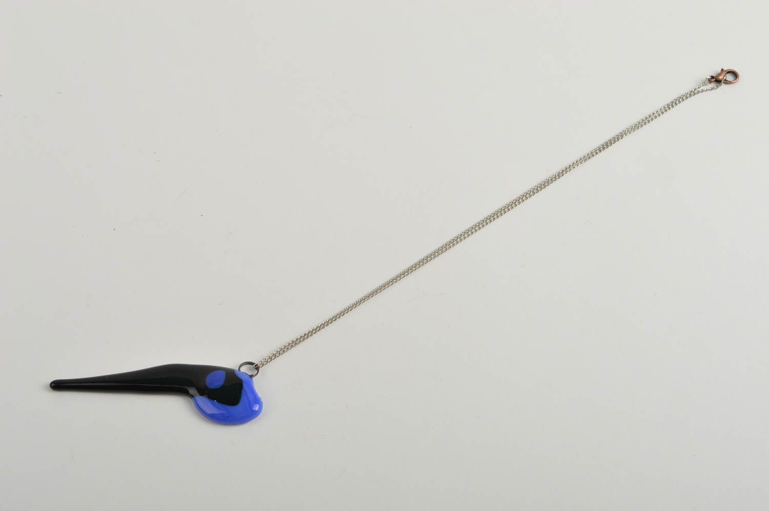 Handgefertigt Ketten Anhänger Glasfusing Schmuck Halskette mit Anhänger foto 3