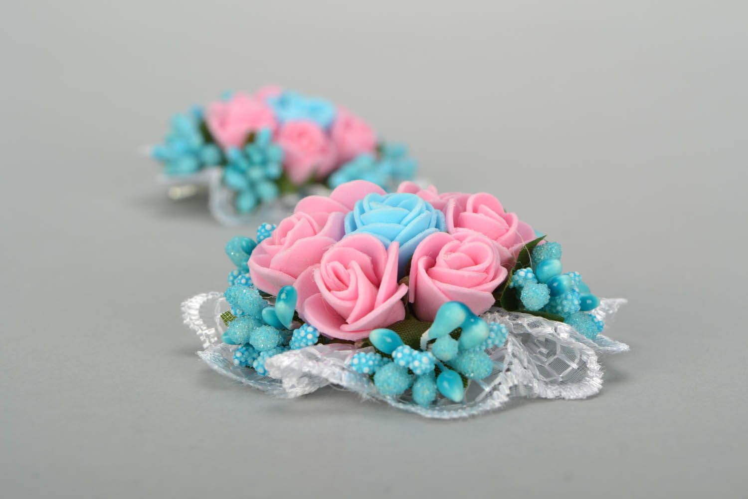 Hair clips Bouquets photo 5