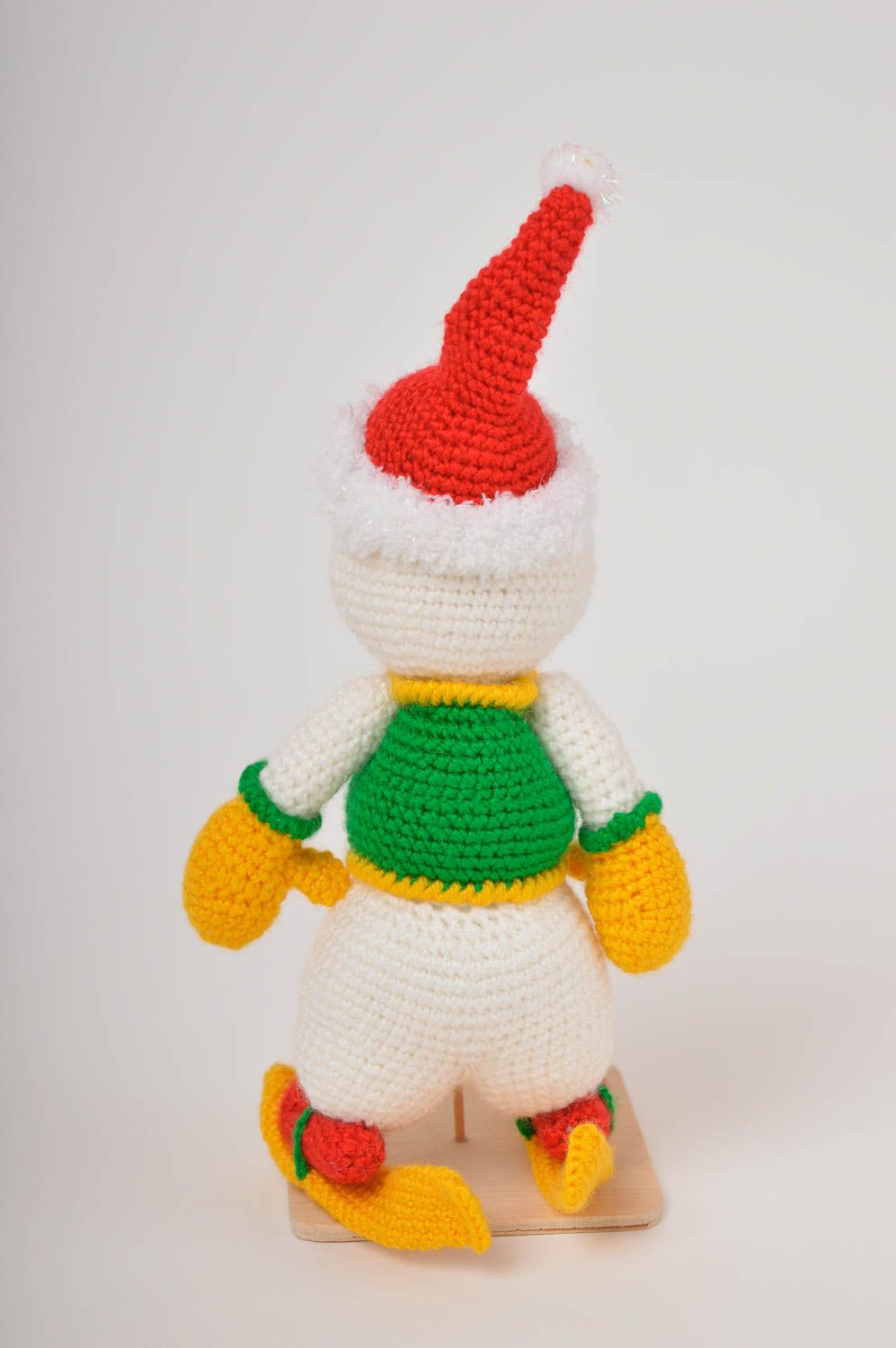 Designer toy hand-crocheted toys for children handmade stuffed toy winter decor photo 4