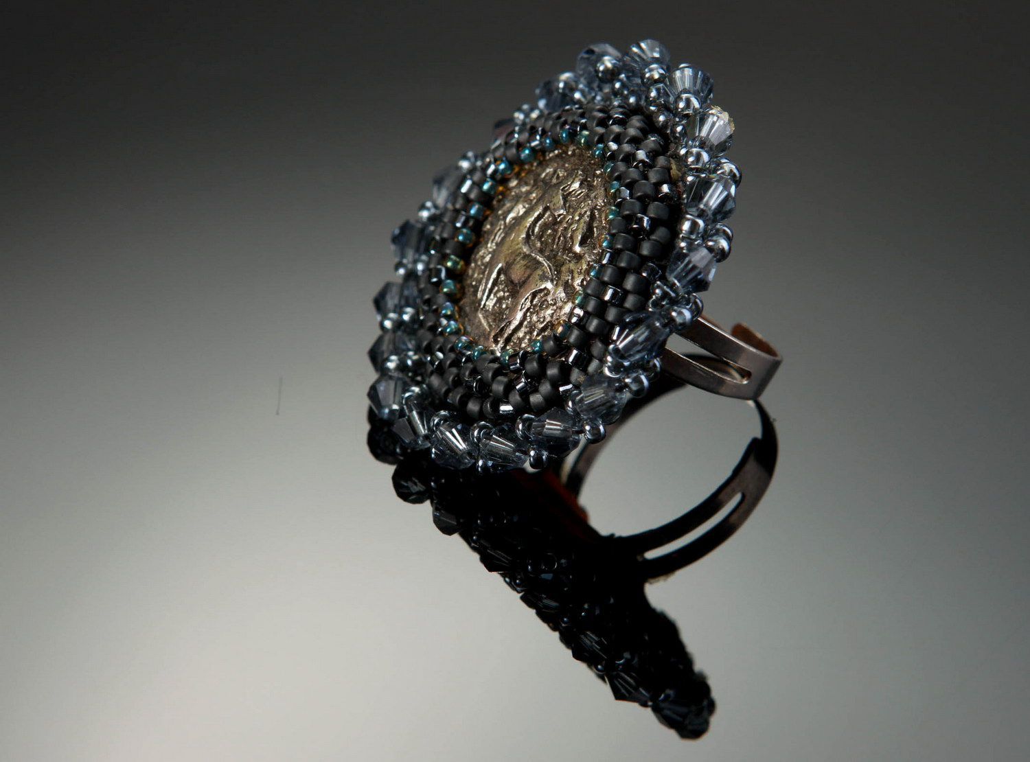 Vintage Ring, Fingerring handmade foto 1