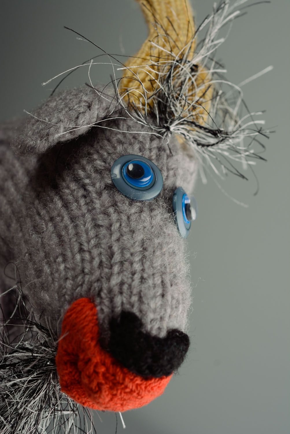 Homemade crochet toy Goat-Dereza photo 3