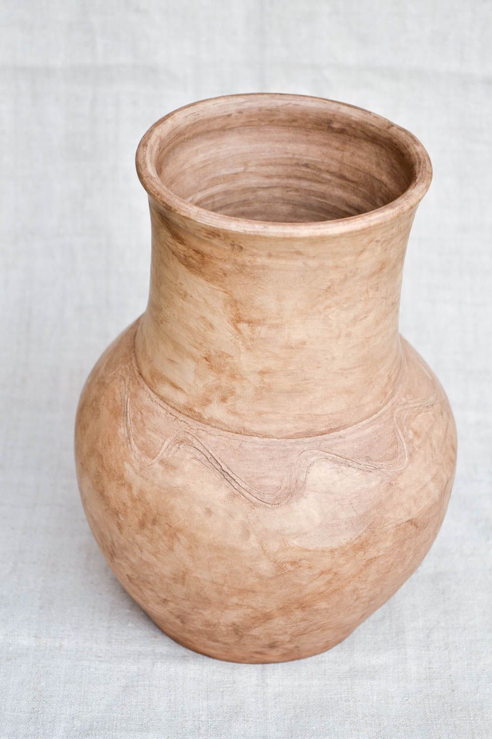 Keramik Krug handgefertigt Öko Geschirr Küchen Zubehör Geschenk Ideen 3 L foto 4
