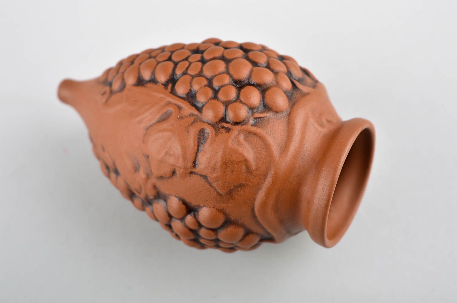 Handgemachte Keramik Becher aus Ton Geschenk Idee Designer Geschirr 50 ml klein foto 2