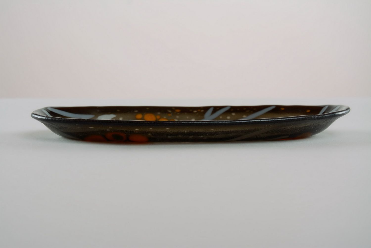 Oval glass plate In the Fog photo 5