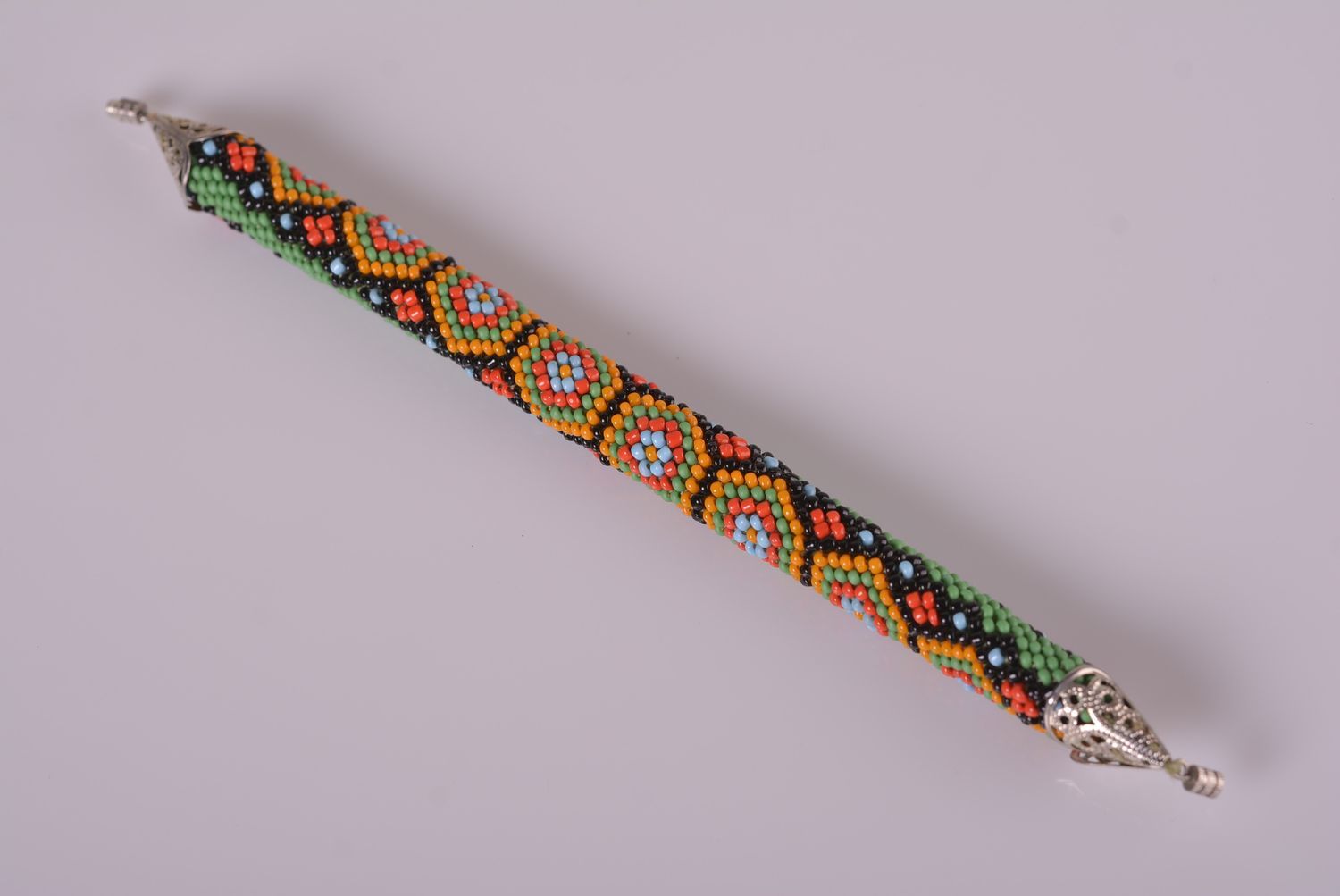 Модный браслет ручной работы украшение из бисера жгут браслет из бисера фото 3