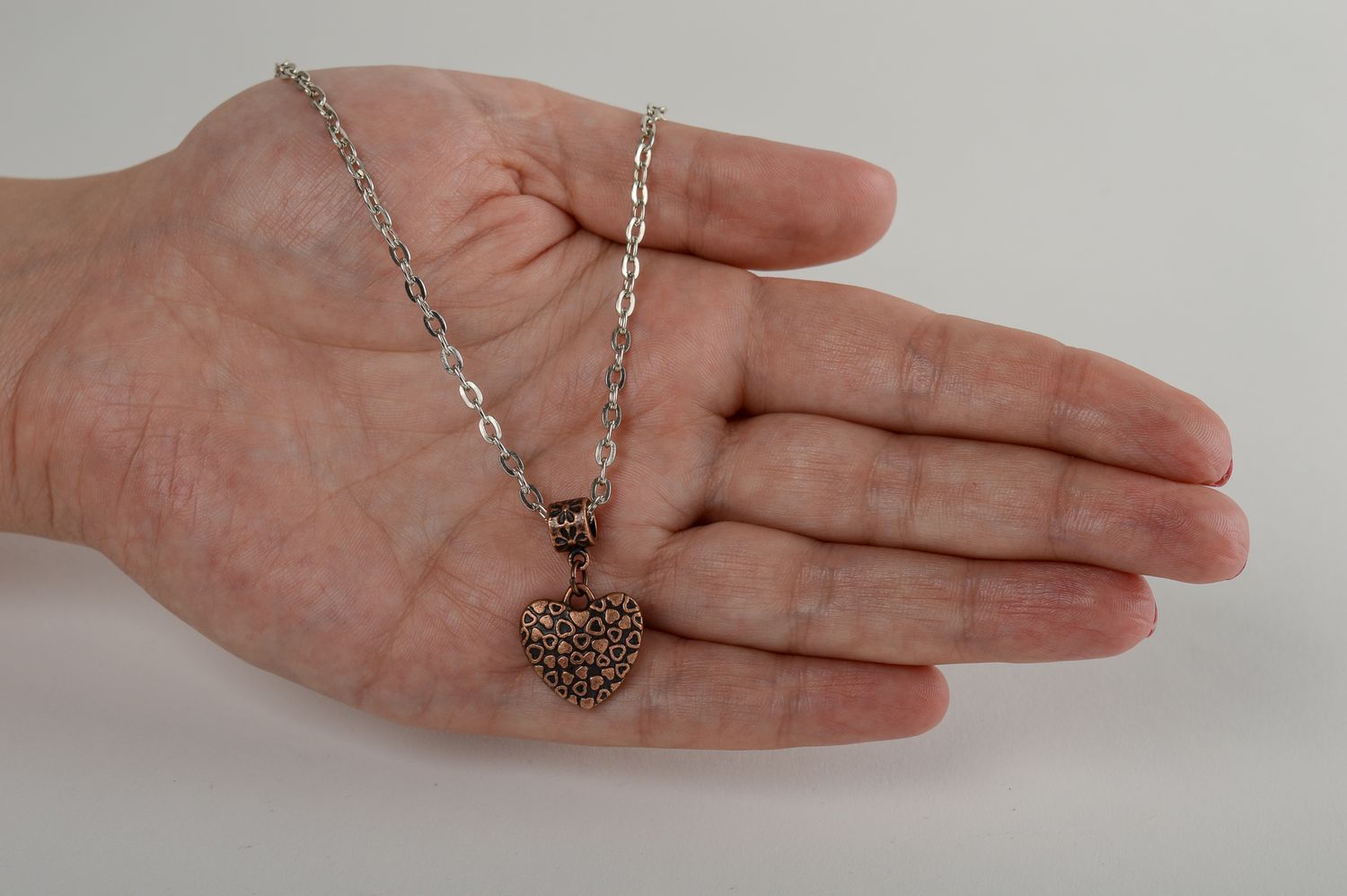 Metal pendant handmade metal jewelry metal accessories designer pendant for girl photo 5