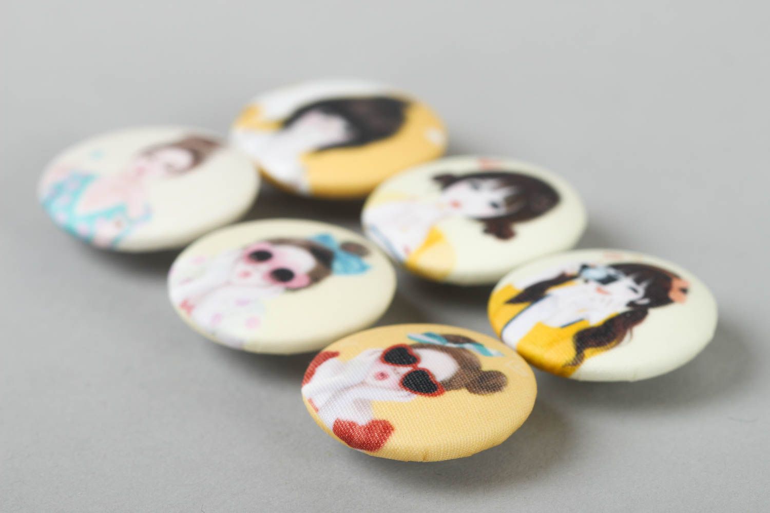 Handmade cute vintage buttons stylish accessories for sewing cute fittings photo 5