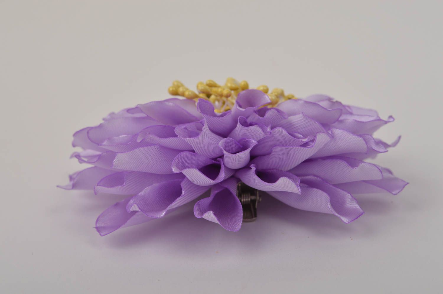 Handmade Haarspange Blume Damen Modeschmuck Blumen Brosche Transformer schön foto 4
