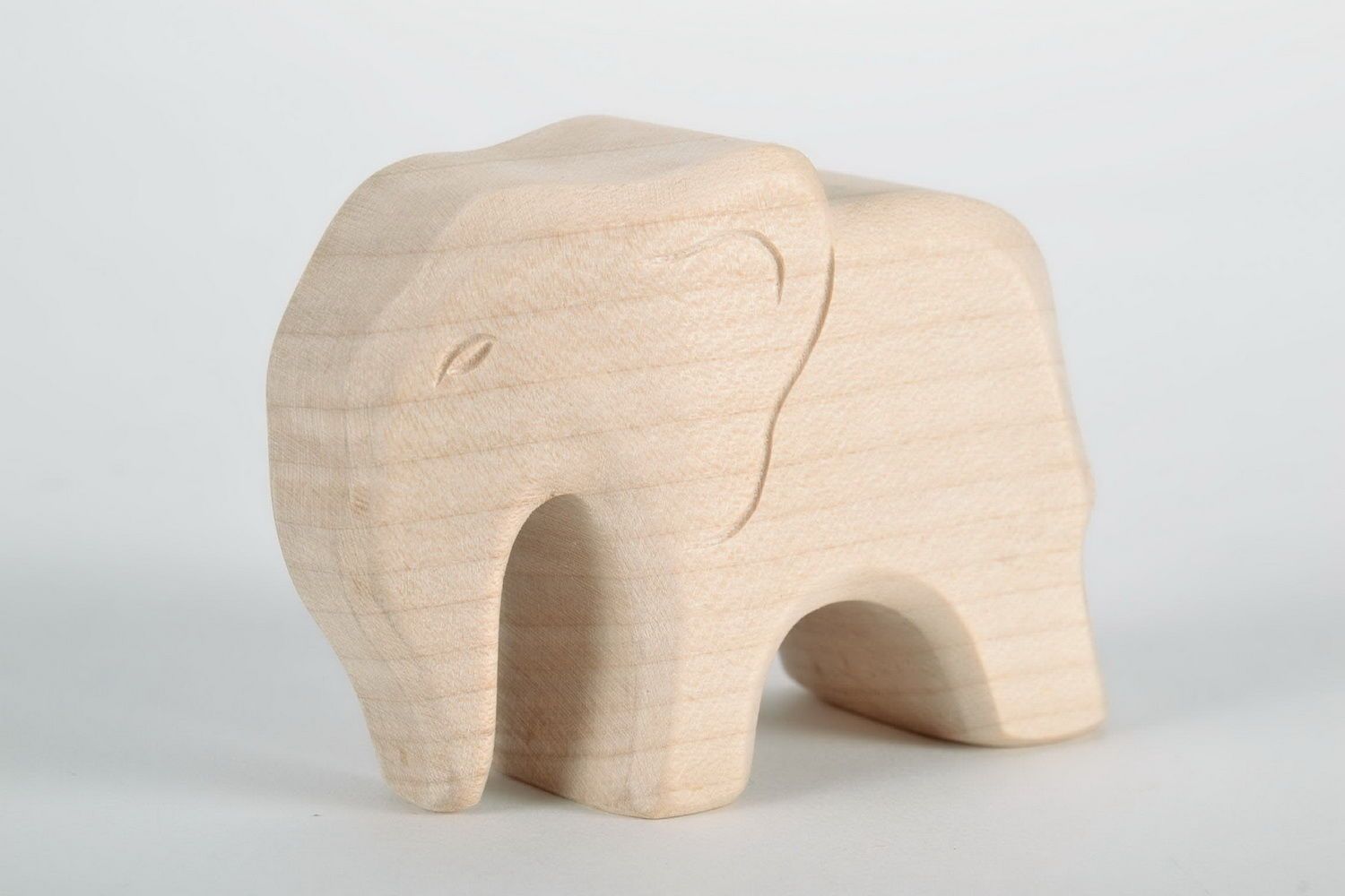 Estatueta de madeira Elefante foto 3