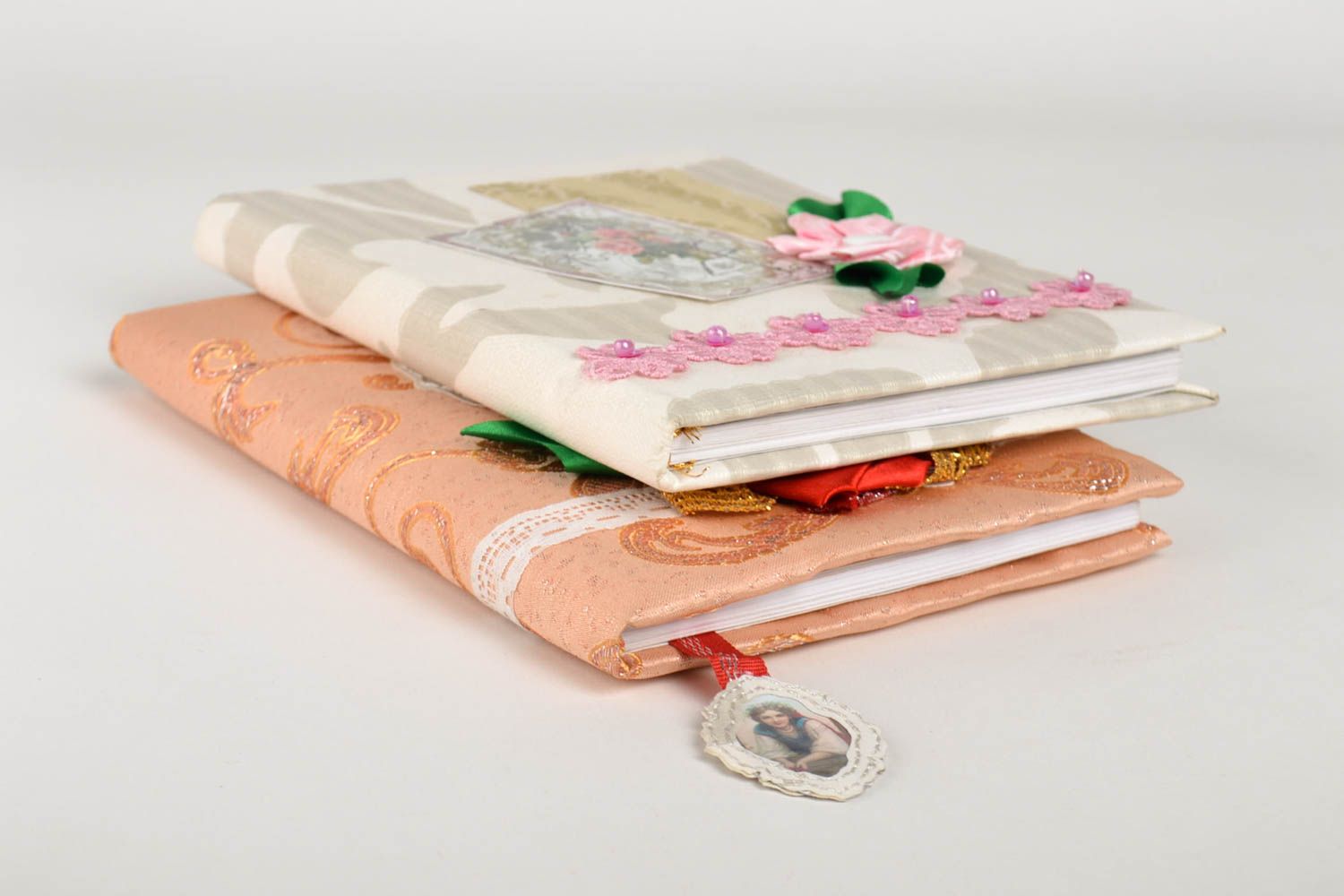 Blocs de notas hechos a mano agendas decoradas regalo original para mujer foto 2